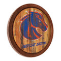 Boise State Broncos Weathered Faux Barrel Top Sign