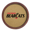 Cincinnati Bearcats Faux Barrel Framed Cork Board - Color Logo | The Fan-Brand | NCCINC-632-02A