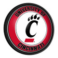 Cincinnati Bearcats Round Slimline Lighted Wall Sign | The Fan-Brand | NCCINC-130-01