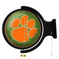 Clemson Tigers On the 50 - Rotating Lighted Wall Sign | The Fan-Brand | NCCLEM-115-22