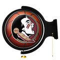 Florida State Seminoles Basketball - Original Round Rotating Lighted Wall Sign | The Fan-Brand | NCFSSM-115-11