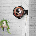 Florida State Seminoles Basketball - Original Round Rotating Lighted Wall Sign