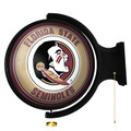 Florida State Seminoles Original Round Rotating Lighted Wall Sign | The Fan-Brand | NCFSSM-115-01