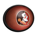 Florida State Seminoles Pigskin - Oval Slimline Lighted Wall Sign