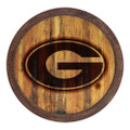 Georgia Bulldogs Branded Faux Barrel Top Sign | The Fan-Brand | NCGEOR-240-02