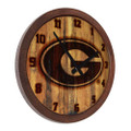 Georgia Bulldogs Branded Faux Barrel Top Wall Clock