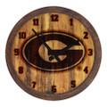 Georgia Bulldogs Branded Faux Barrel Top Wall Clock | The Fan-Brand | NCGEOR-560-02