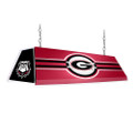Georgia Bulldogs Edge Glow Pool Table Light - Red | The Fan-Brand | NCGEOR-320-01B