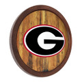 Georgia Bulldogs Faux Barrel Top Sign