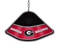 Georgia Bulldogs Game Table Light - Black / Red | The Fan-Brand | NCGEOR-410-02B