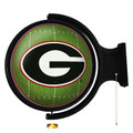 Georgia Bulldogs On the 50 - Rotating Lighted Wall Sign | The Fan-Brand | NCGEOR-115-22