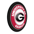 Georgia Bulldogs Round Slimline Lighted Wall Sign