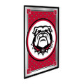 Georgia Bulldogs Team Spirit, Uga - Framed Mirrored Wall Sign