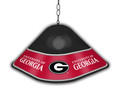 Georgia Bulldogs U of G - Game Table Light - Black / Red | The Fan-Brand | NCGEOR-410-01B