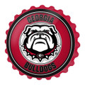 Georgia Bulldogs Uga - Bottle Cap Wall Sign - Red | The Fan-Brand | NCGEOR-210-02B