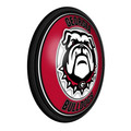 Georgia Bulldogs Uga - Round Slimline Lighted Wall Sign