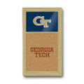 Georgia Tech Yellow Jackets Dual Logo - Cork Note Board | The Fan-Brand | NCGTYJ-640-02