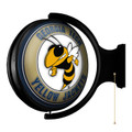 Georgia Tech Yellow Jackets Mascot - Original Round Rotating Lighted Wall Sign - Yellow