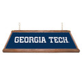 Georgia Tech Yellow Jackets Premium Wood Pool Table Light