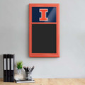 Illinois Fighting Illini Chalk Note Board