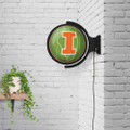 Illinois Fighting Illini On the 50 - Rotating Lighted Wall Sign