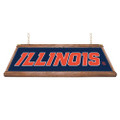 Illinois Fighting Illini Premium Wood Pool Table Light - Blue