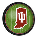 Indiana Hoosiers On the 50 - Slimline Lighted Wall Sign | The Fan-Brand | NCINDH-130-22