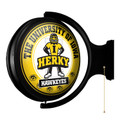 Iowa Hawkeyes Herky - Original Round Rotating Lighted Wall Sign