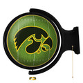 Iowa Hawkeyes On the 50 - Rotating Lighted Wall Sign | The Fan-Brand | NCIOWA-115-22