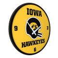 Iowa Hawkeyes VIntage - Modern Disc Wall Clock
