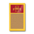 Iowa State Cyclones Cork Noteboard - Gold Frame | The Fan-Brand | NCIOST-640-01A