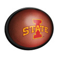 Iowa State Cyclones Pigskin - Oval Slimline Lighted Wall Sign