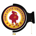 Iowa State Cyclones Swoop - Original Round Rotating Lighted Wall Sign | The Fan-Brand | NCIOST-115-02