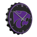 Kansas State Wildcats Bottle Cap Wall Clock