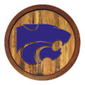 Kansas State Wildcats Faux Barrel Top Sign | The Fan-Brand | NCKNST-240-01