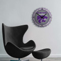 Kansas State Wildcats K-State - Bottle Cap Wall Clock