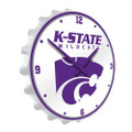 Kansas State Wildcats Wildcats - Bottle Cap Wall Clock