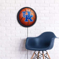 Kentucky Wildcats Basketball - Round Slimline Lighted Wall Sign