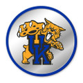 Kentucky Wildcats Mascot - Modern Disc Mirrored Wall Sign | The Fan-Brand | NCKWLD-235-02