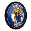 Kentucky Wildcats Mascot - Modern Disc Wall Sign - Black Frame