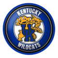 Kentucky Wildcats Mascot - Modern Disc Wall Sign - Blue Frame | The Fan-Brand | NCKWLD-230-02B