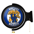 Kentucky Wildcats Mascot - Original Round Rotating Lighted Wall Sign | The Fan-Brand | NCKWLD-115-02