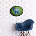 Kentucky Wildcats On the 50 - Oval Slimline Lighted Wall Sign