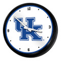 Kentucky Wildcats Retro Lighted Wall Clock | The Fan-Brand | NCKWLD-550-01
