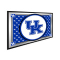 Kentucky Wildcats Team Spirit - Framed Mirrored Wall Sign - Blue