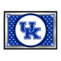 Kentucky Wildcats Team Spirit - Framed Mirrored Wall Sign - Blue | The Fan-Brand | NCKWLD-265-02B