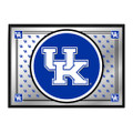 Kentucky Wildcats Team Spirit - Framed Mirrored Wall Sign - Mirrored | The Fan-Brand | NCKWLD-265-02A