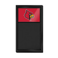 Louisville Cardinals Chalk Note Board - Red | The Fan-Brand | NCLOUS-620-01B