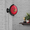 Louisville Cardinals Original Oval Rotating Lighted Wall Sign