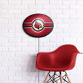 Louisville Cardinals Oval Slimline Lighted Wall Sign - Red